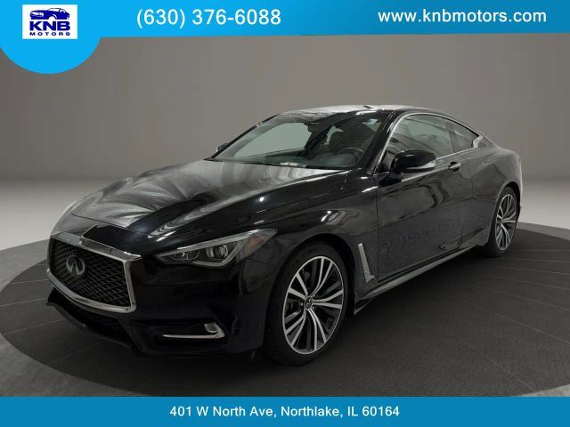 Black Obsidian 2022 INFINITI Q60 Coupe All-Wheel Drive 7-Speed Automatic