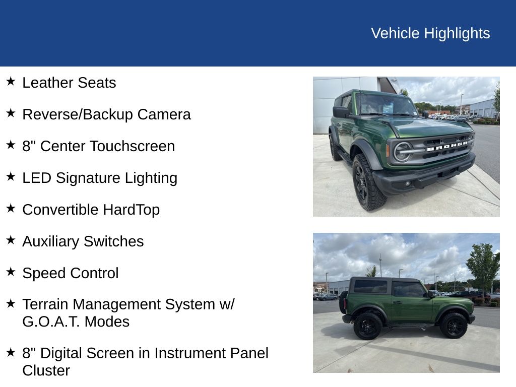 2022 Ford Bronco Big Bend