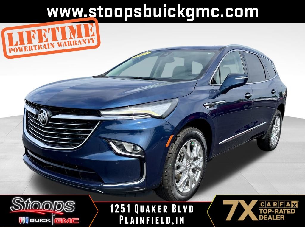 Emperor Blue Metallic 2023 Buick Enclave Essence FWD SUV / Crossover Front-Wheel Drive 9-Speed Automatic