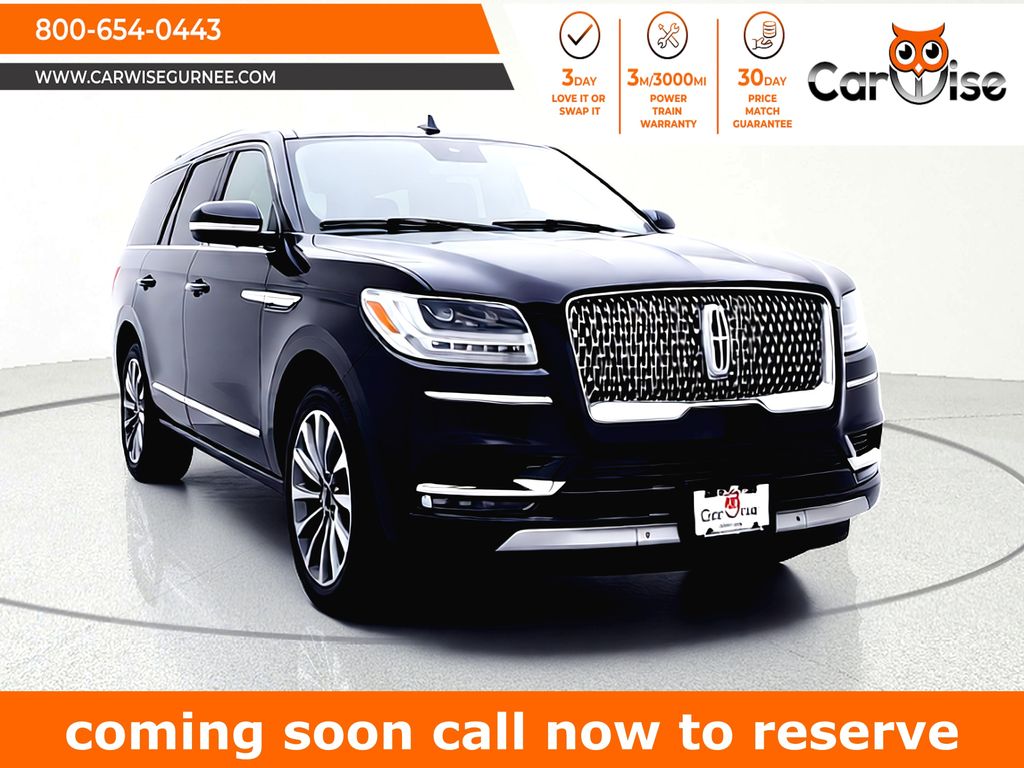 Black 2020 Lincoln Navigator Reserve 4WD SUV / Crossover Four-Wheel Drive Automatic