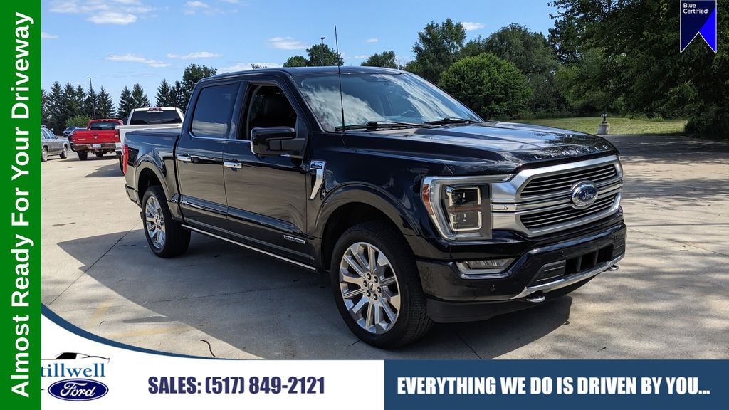 Black Metallic 2023 Ford F-150 Pickup Truck Four-Wheel Drive Automatic
