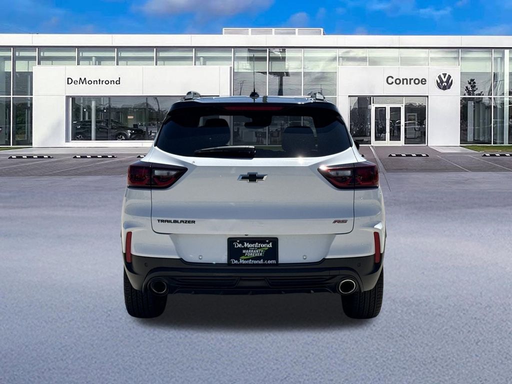 2024 Chevrolet TrailBlazer RS White at Bayway Cadillac of The Woodlands