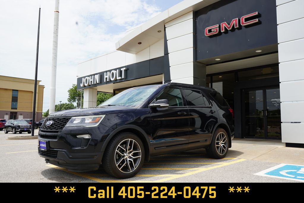 Black Metallic 2019 Ford Explorer SUV / Crossover All-Wheel Drive 6-Speed Automatic