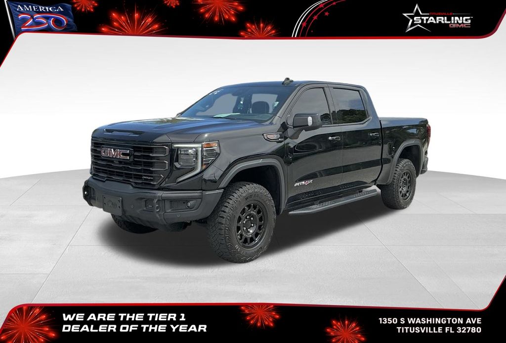 Onyx Black 2024 GMC Sierra 1500 Pickup Truck Four-Wheel Drive Automatic