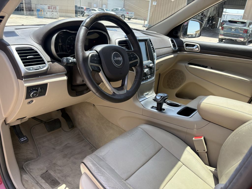 2015 Jeep Grand Cherokee Overland Red at Ultimate Motorsports
