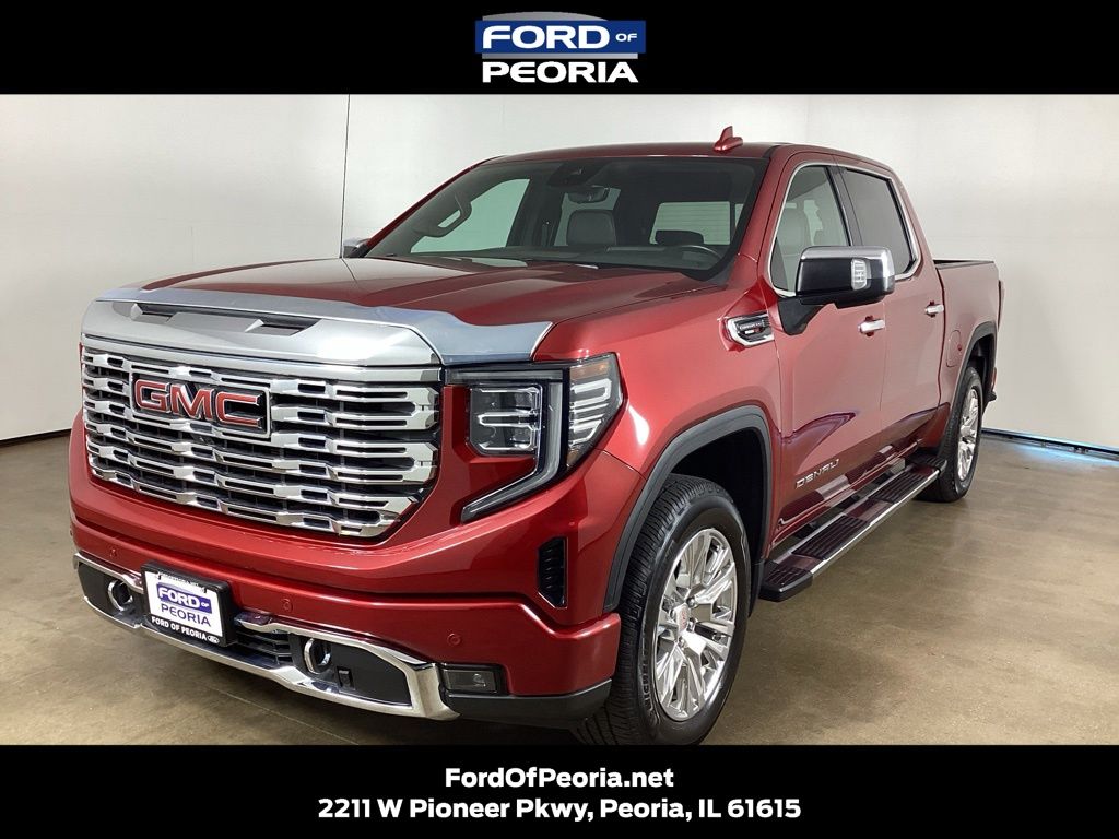 Volcanic Red Tintcoat 2023 GMC Sierra 1500 Pickup Truck Four-Wheel Drive Automatic
