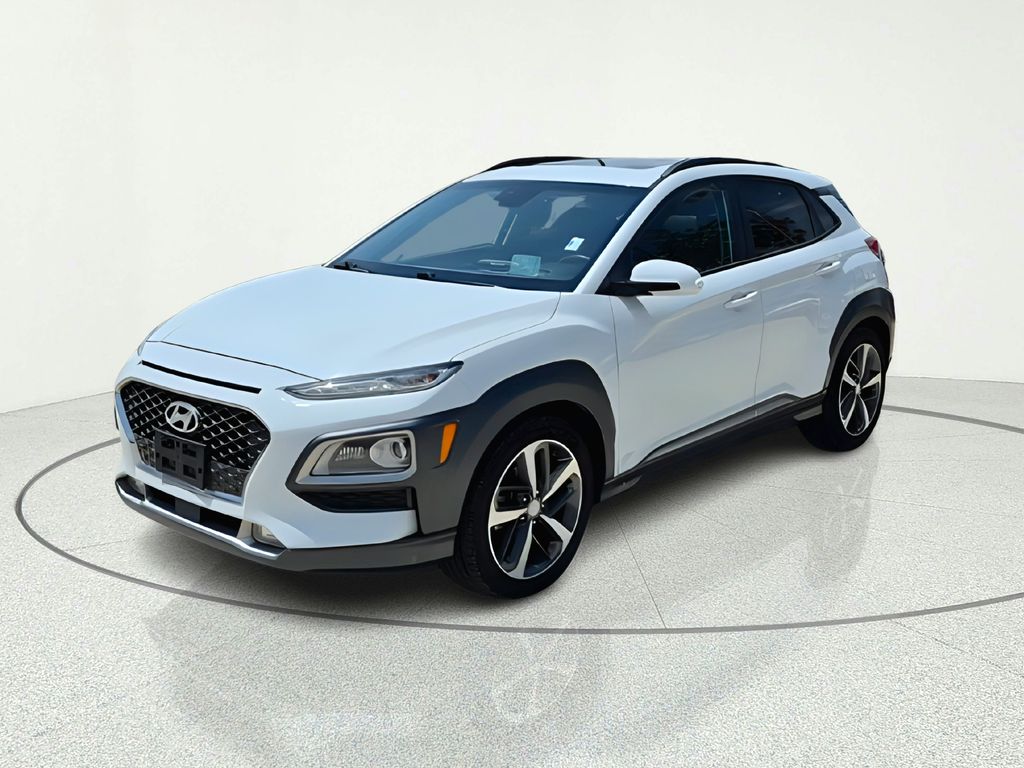 2021 Hyundai Kona Ultimate White at Classic Elite Chevrolet Hwy 6