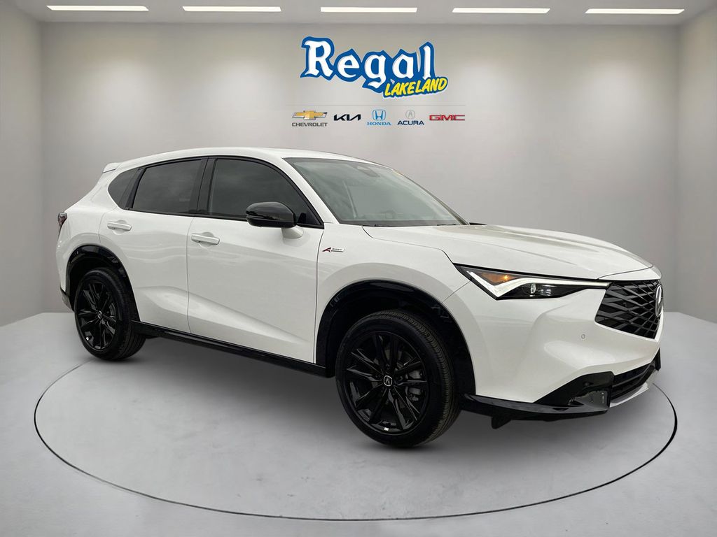 Platinum White Pearl 2025 Acura ADX SH-AWD with A-SPEC and Advance Package SUV / Crossover All-Wheel Drive Continuously Variable Transmission