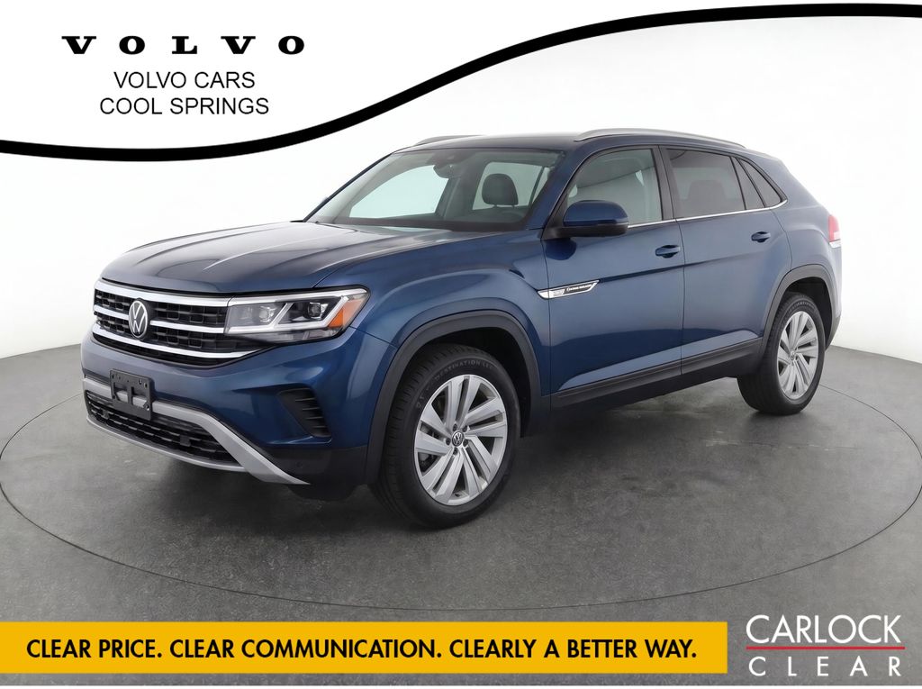 Tourmaline Blue Metallic 2020 Volkswagen Atlas Cross Sport SUV / Crossover All-Wheel Drive 8-Speed Automatic
