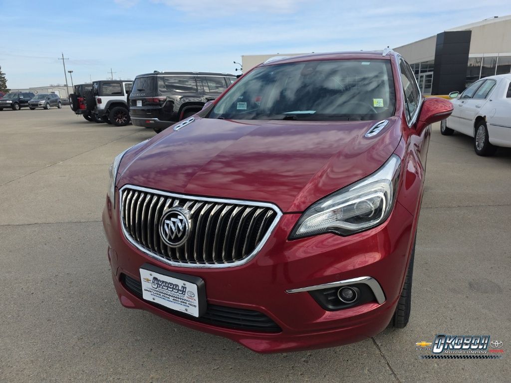 Chili Red Metallic 2017 Buick Envision Premium I AWD SUV / Crossover All-Wheel Drive 6-Speed Automatic