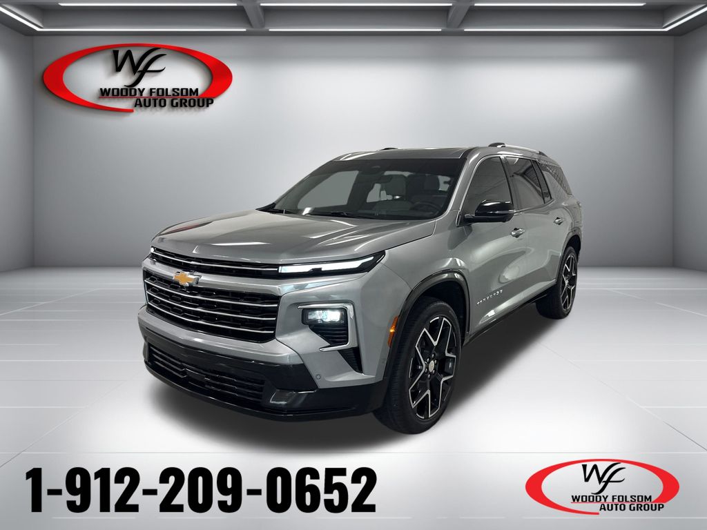 Sterling Gray Metallic 2025 Chevrolet Traverse SUV / Crossover Front-Wheel Drive 8-Speed Automatic