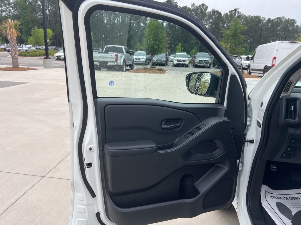 2025 Glacier White Nissan Frontier S RWD Truck