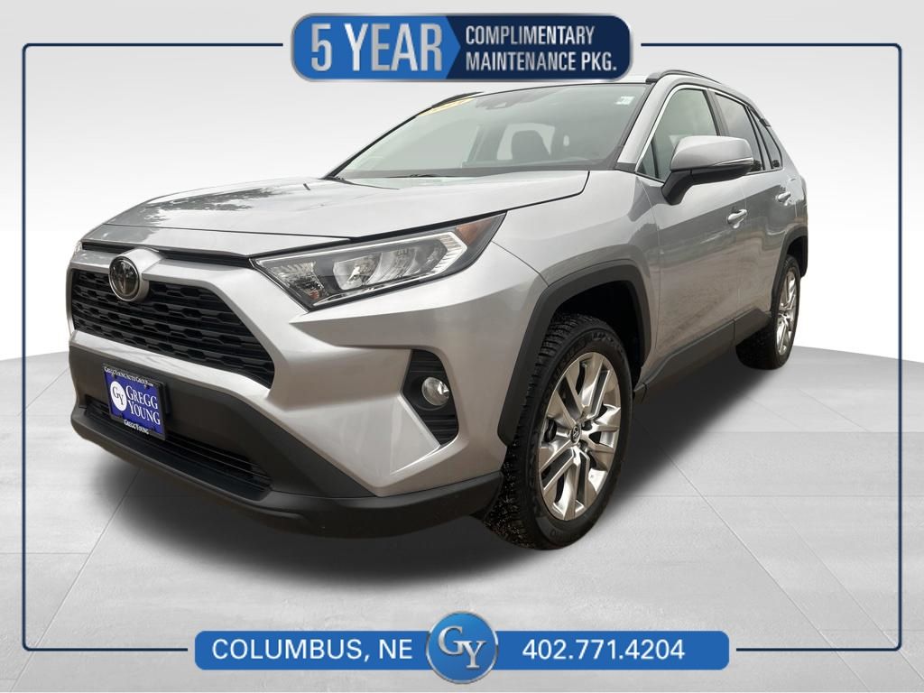 Silver Sky Metallic 2021 Toyota RAV4 SUV / Crossover All-Wheel Drive 8-Speed Automatic