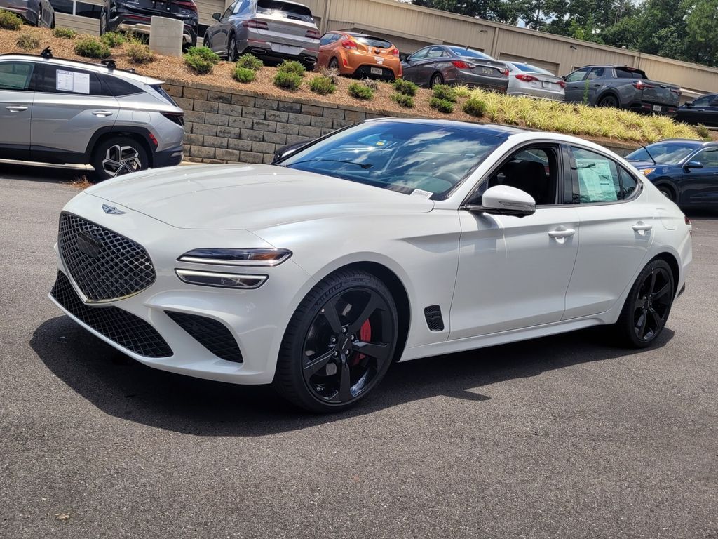 New 2026 White Genesis 3.3T Sport Prestige image 3