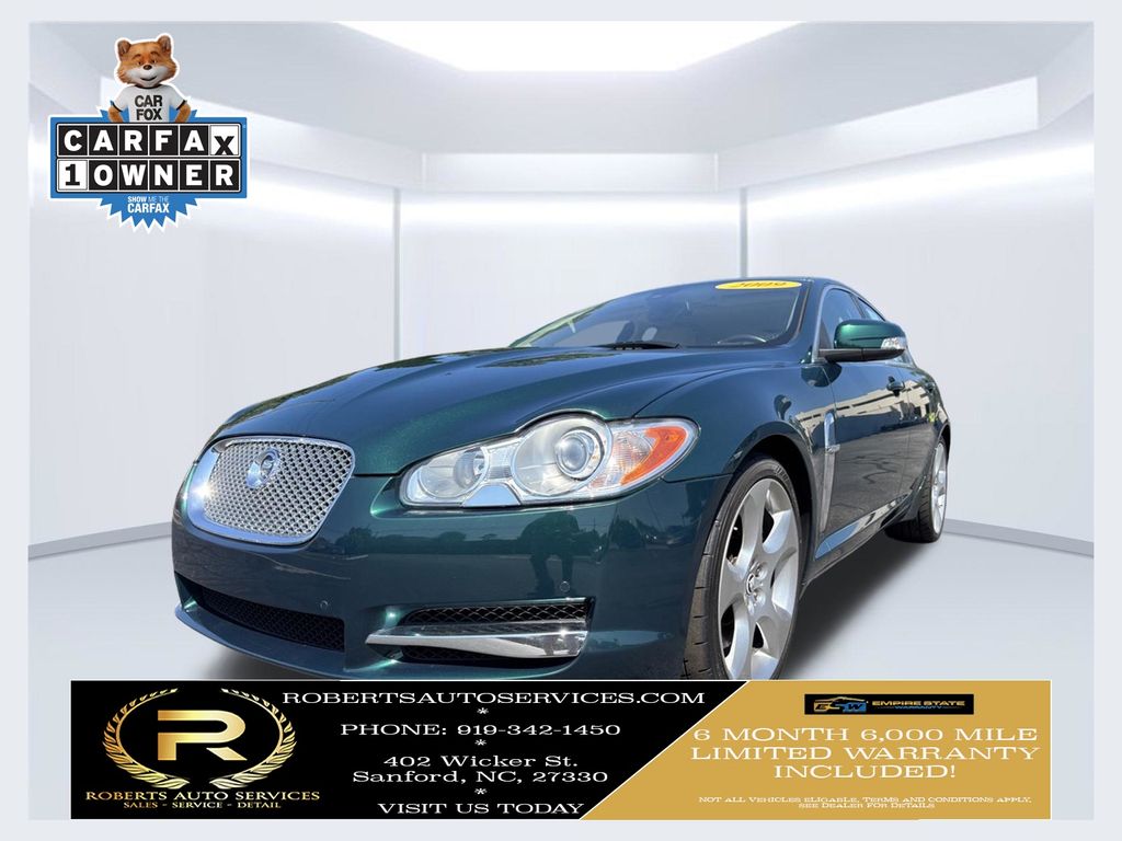 Botanical Green 2009 Jaguar XF Sedan Rear-Wheel Drive 6-Speed Automatic