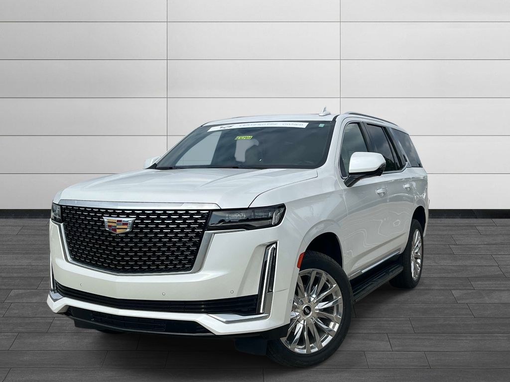 Crystal White 2023 Cadillac Escalade SUV / Crossover Four-Wheel Drive Automatic