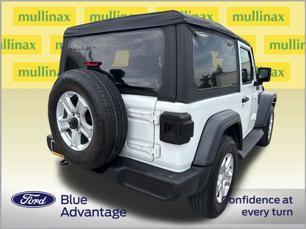 Certified Used 2019 White Jeep Sport S image 4