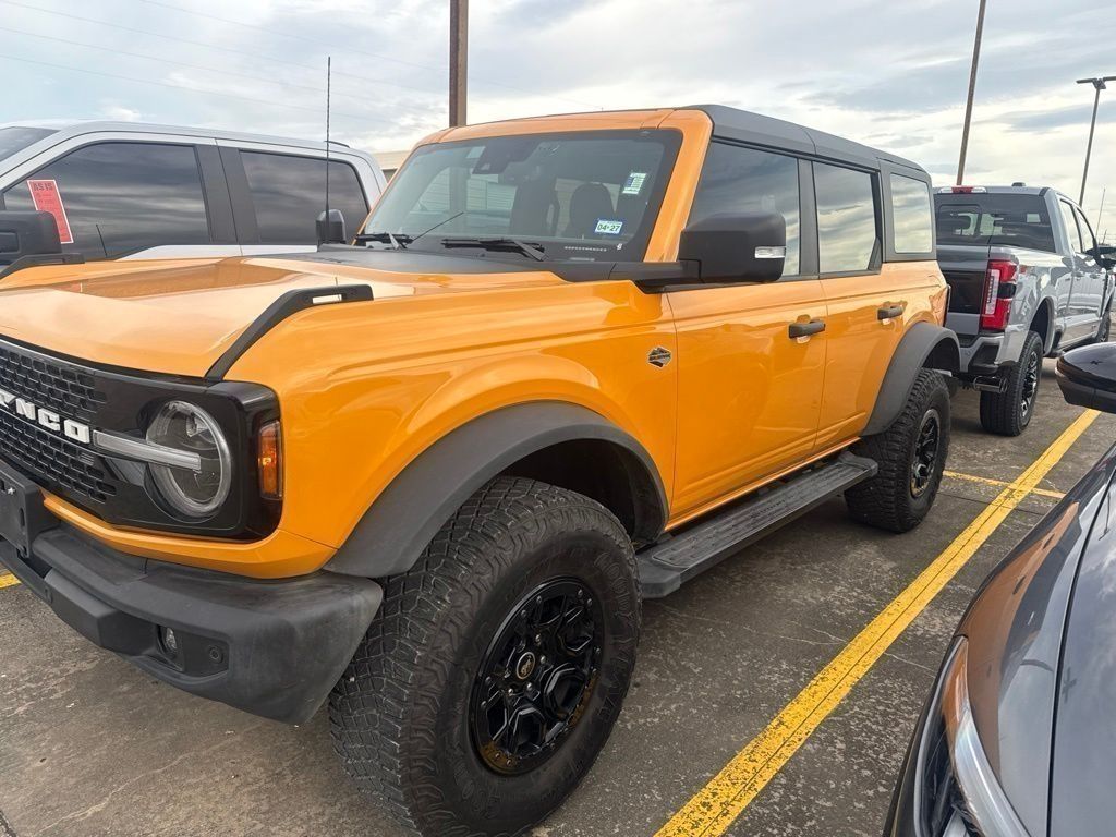 2022 Ford Bronco Wildtrak Orange at Bayway Chrysler Dodge Jeep Ram