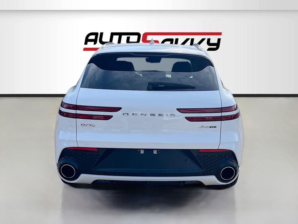 2024 Genesis GV70 3.5T Sport White at Westside Lexus
