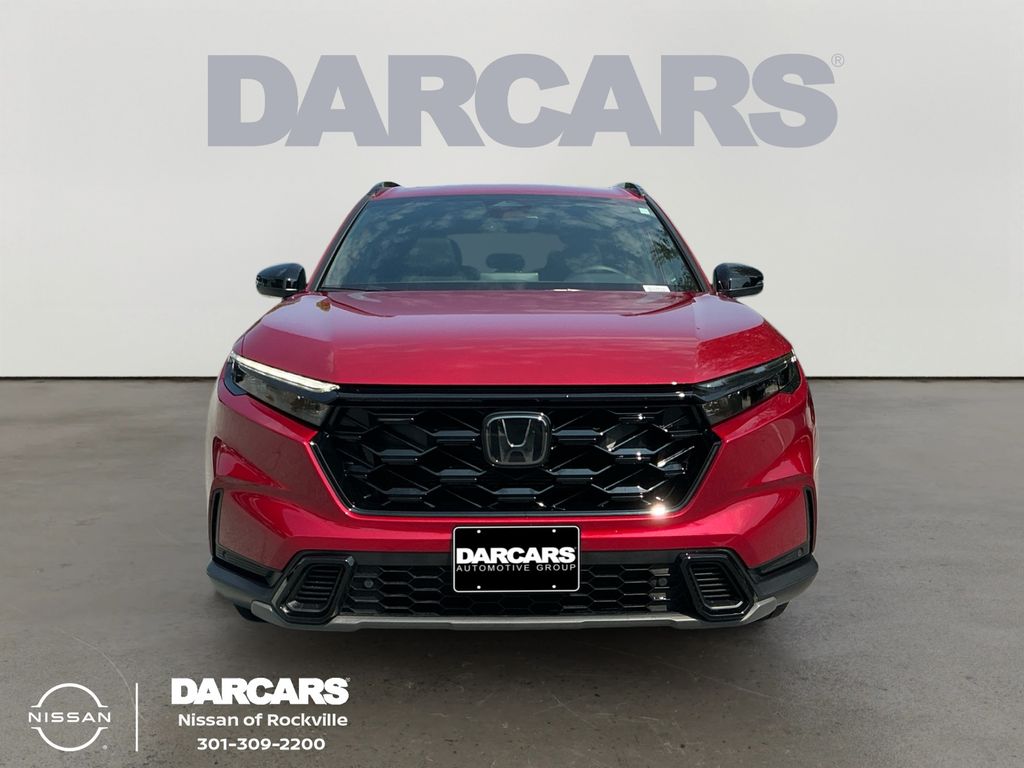 Radiant Red Metallic 2025 Honda CR-V Hybrid SUV / Crossover All-Wheel Drive Continuously Variable Transmission