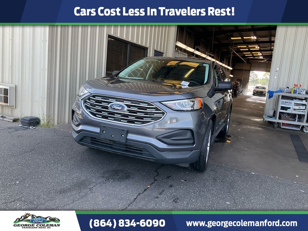 Gray Metallic 2022 Ford Edge SUV / Crossover All-Wheel Drive 8-Speed Automatic