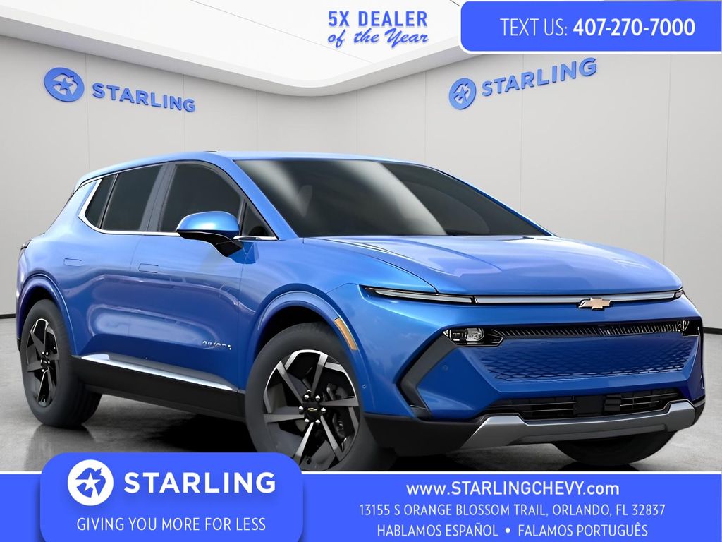 Riptide Blue Metallic 2025 Chevrolet Equinox EV SUV / Crossover Front-Wheel Drive 1-Speed Automatic