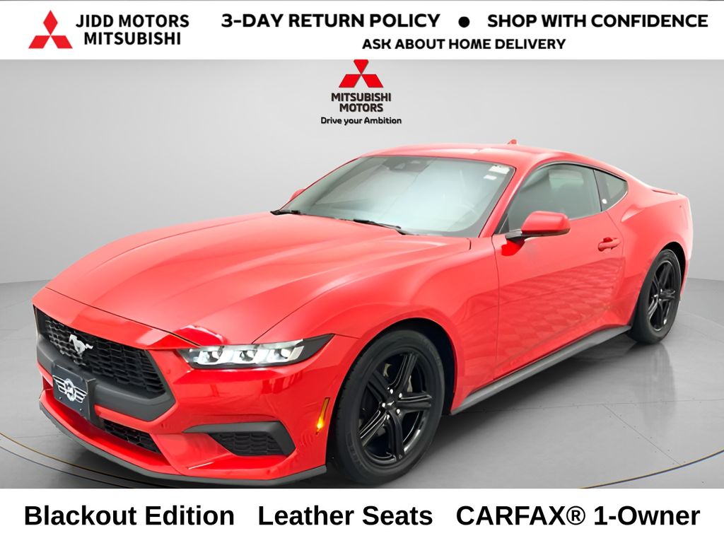 Race Red 2024 Ford Mustang EcoBoost Premium Fastback RWD Coupe Rear-Wheel Drive Automatic