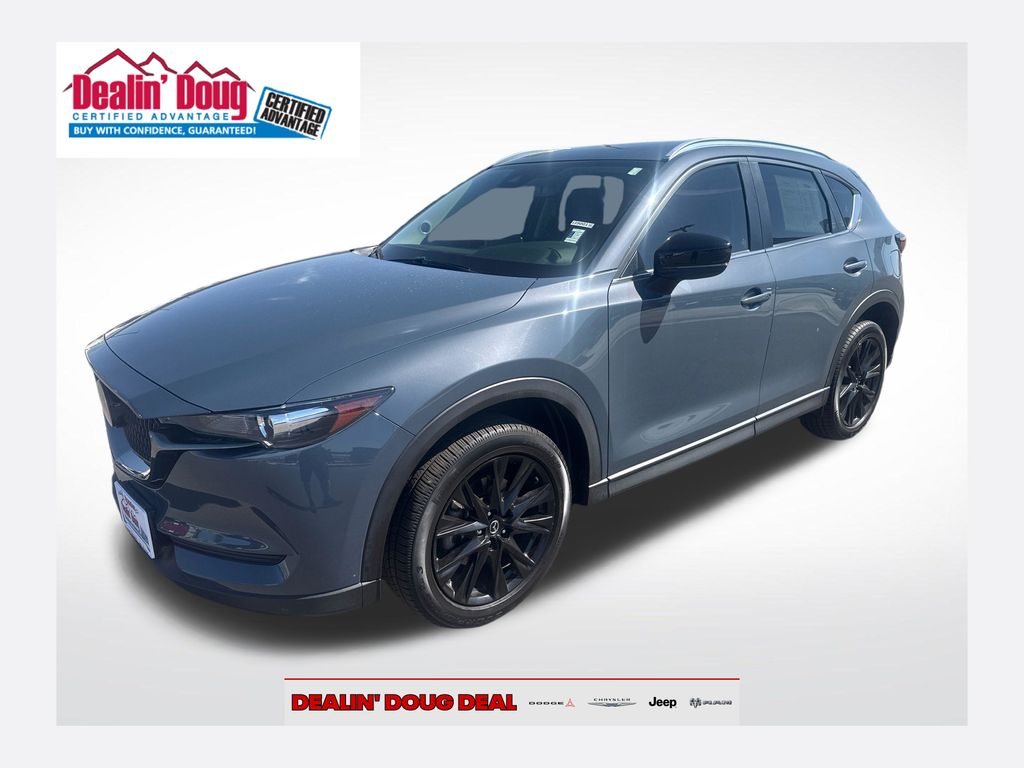 Polymetal Gray 2021 Mazda CX-5 Carbon Edition Turbo FWD SUV / Crossover Front-Wheel Drive 6-Speed Automatic