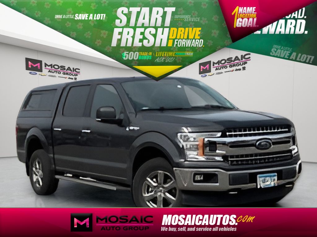 Gray (Magnetic) 2020 Ford F-150 XLT SuperCrew 4WD Pickup Truck Four-Wheel Drive Automatic