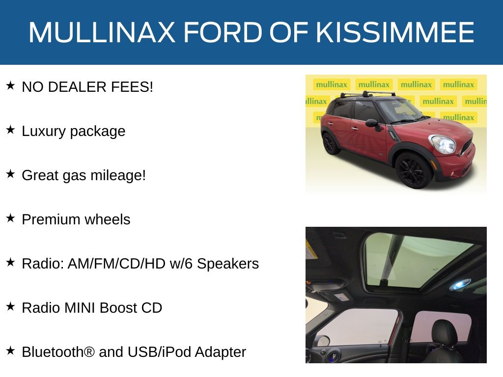 Used 2013 Red MINI Base image 10
