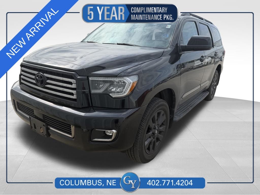 Midnight Black Metallic 2021 Toyota Sequoia SUV / Crossover Four-Wheel Drive 6-Speed Automatic