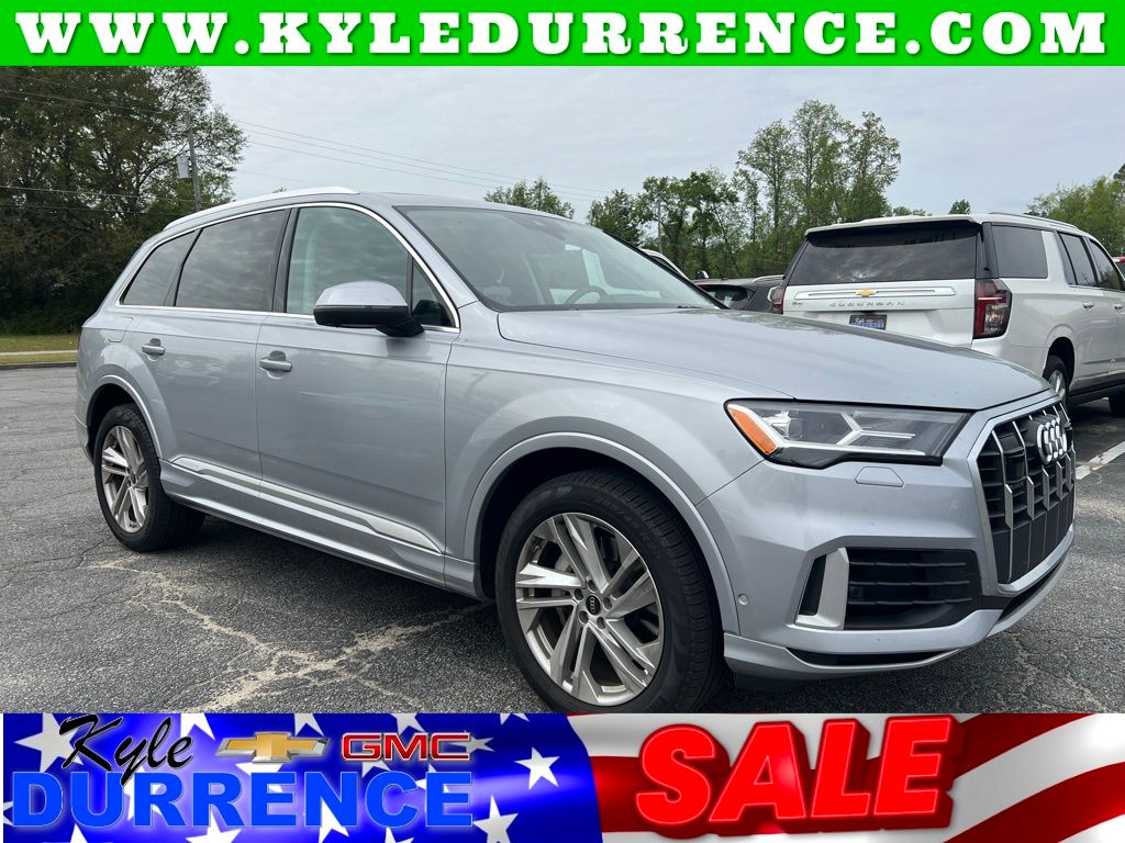 Silver 2022 Audi Q7 quattro Premium Plus 55 TFSI SUV / Crossover All-Wheel Drive 8-Speed Automatic