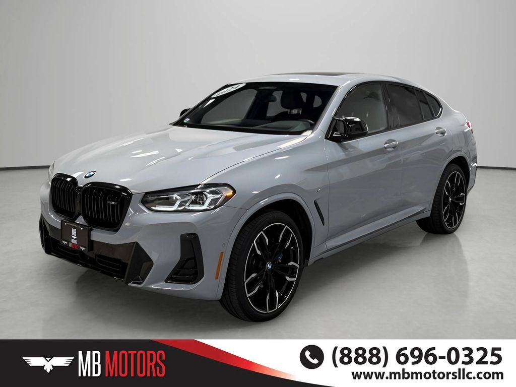 Gray 2024 BMW X4 M40i AWD SUV / Crossover All-Wheel Drive 8-Speed Automatic