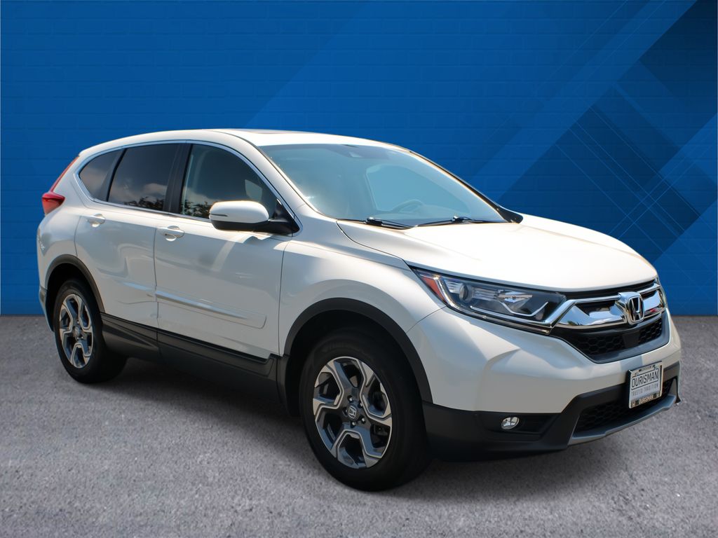 White 2017 Honda CR-V EX-L AWD SUV / Crossover All-Wheel Drive Continuously Variable Transmission