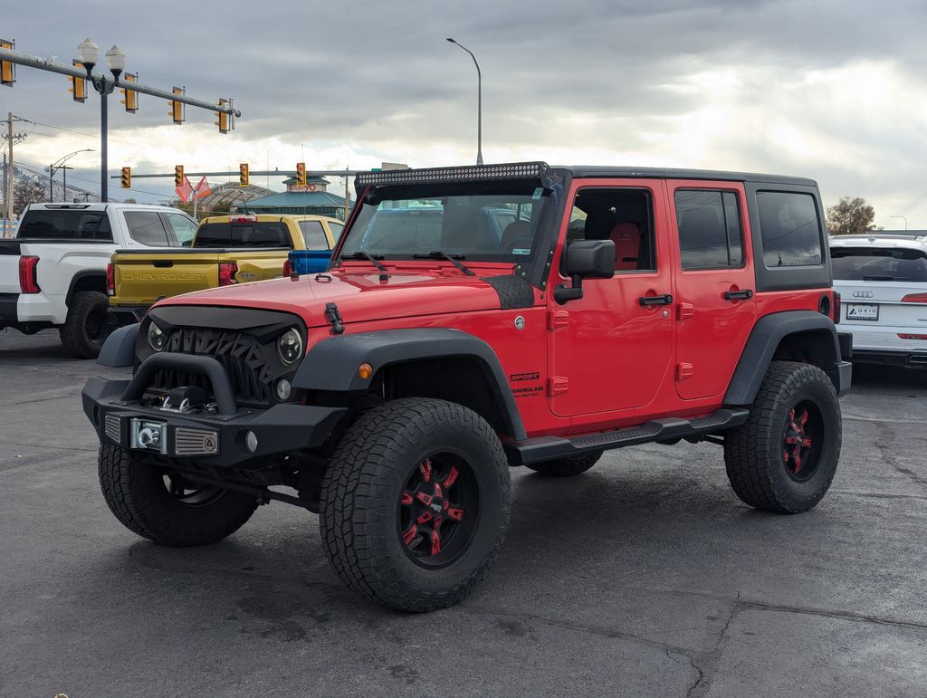 2016 Jeep Wrangler Unlimited Sport 9