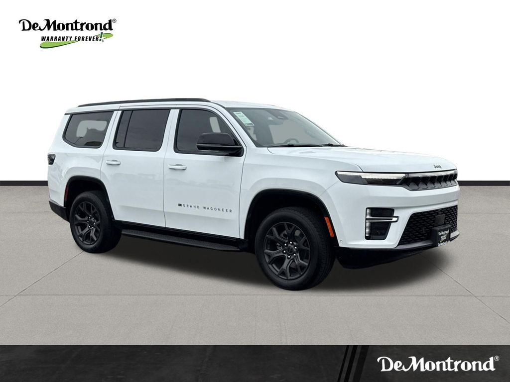2026 Jeep Grand Wagoneer Limited White/off-white at Bayshore Chrysler Jeep Dodge Ram