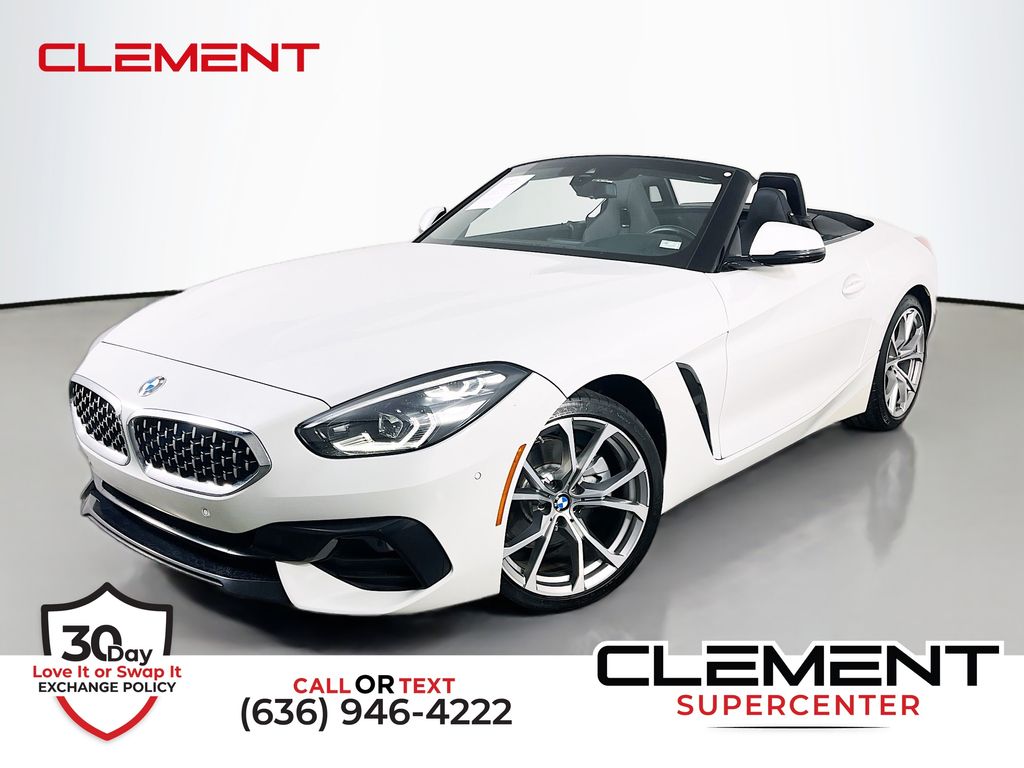Alpine White 2020 BMW Z4 Convertible Rear-Wheel Drive 8-Speed Automatic