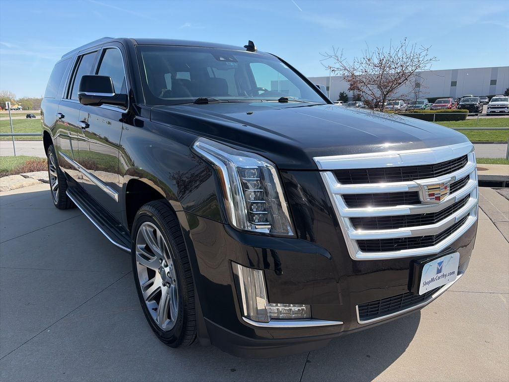 Used 2015 Cadillac Escalade ESV Luxury with VIN 1GYS3SKJXFR744446 for sale in Kansas City