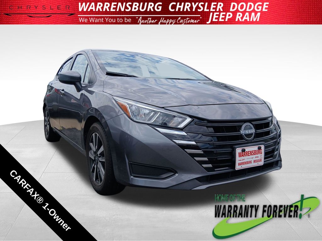 Gray (Gun Metallic) 2024 Nissan Versa Sedan Front-Wheel Drive Continuously Variable Transmission