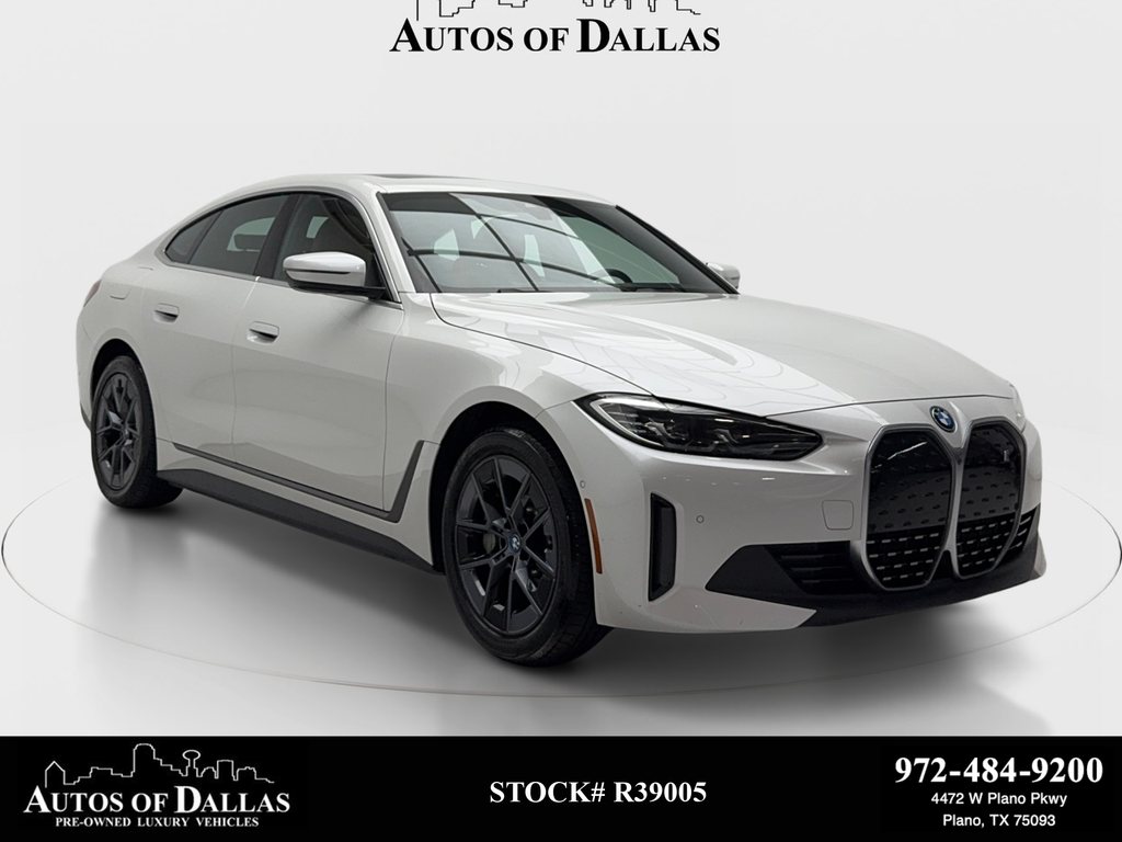 Mineral White Metallic 2023 BMW i4 Sedan Rear-Wheel Drive Automatic