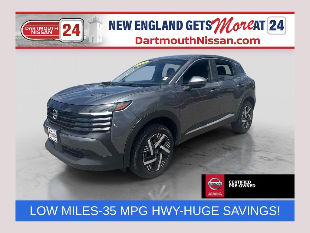 Gray (Gun Metallic) 2025 Nissan Kicks SV FWD SUV / Crossover Front-Wheel Drive Continuously Variable Transmission