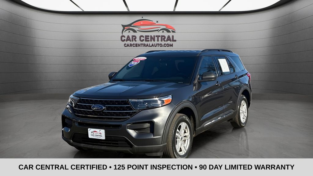 Gray (Magnetic) 2020 Ford Explorer XLT AWD SUV / Crossover All-Wheel Drive Automatic