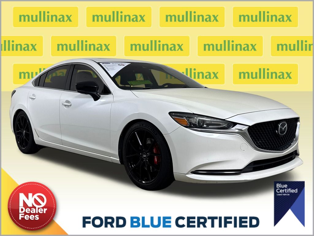 Snowflake White Pearl Mica 2020 Mazda MAZDA6 Sedan Front-Wheel Drive 6-Speed Automatic