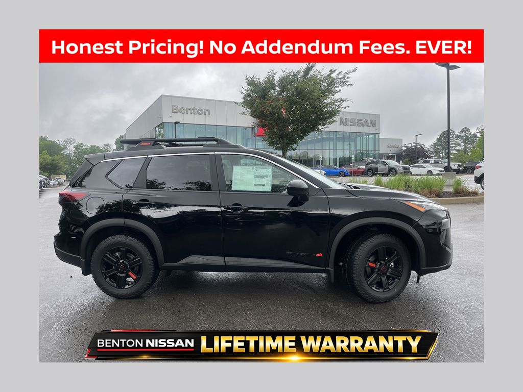 Super Black 2026 Nissan Rogue SUV / Crossover All-Wheel Drive Continuously Variable Transmission