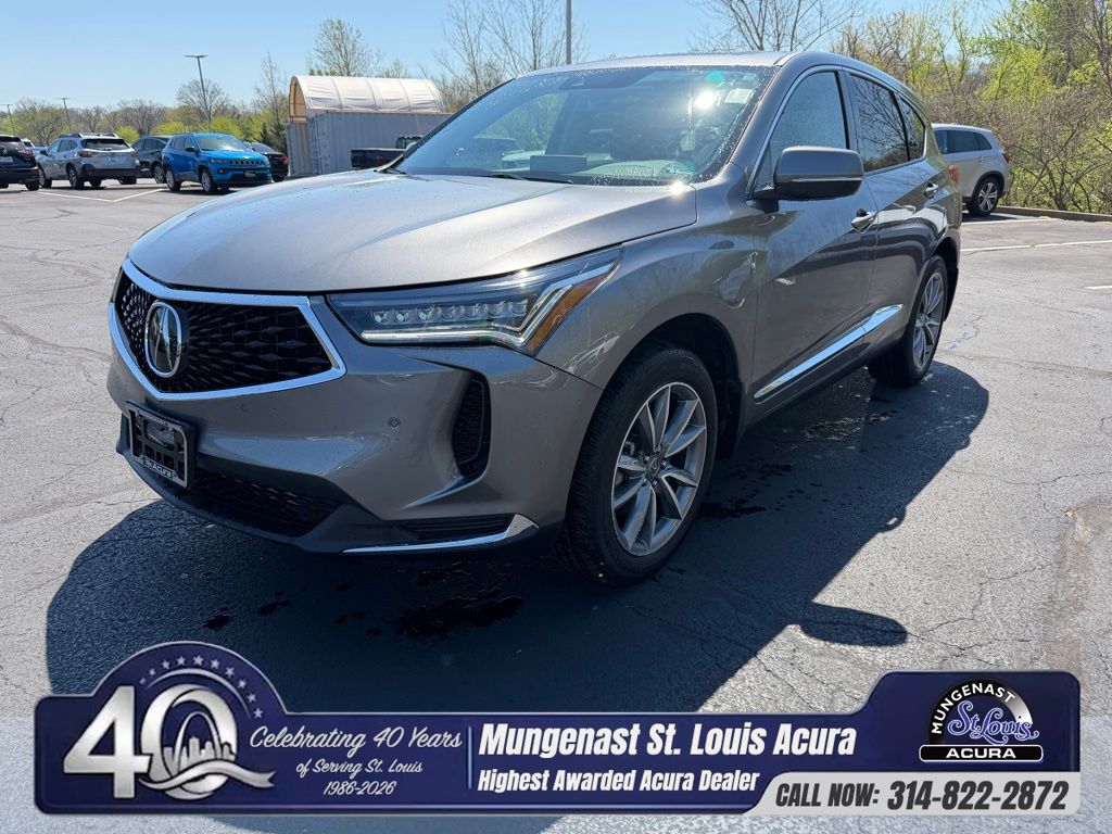 Liquid Carbon Metallic 2024 Acura RDX SH-AWD with Technology Package SUV / Crossover All-Wheel Drive Automatic