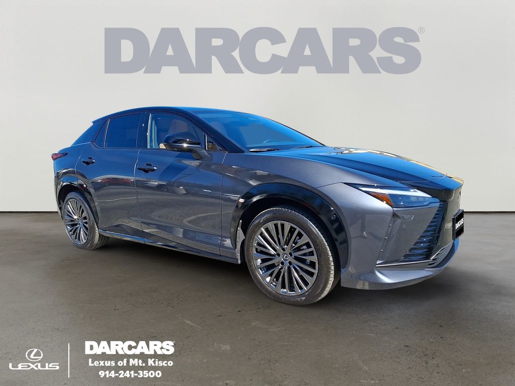 Cloudburst Gray/Black 2023 Lexus RZ 450e Luxury AWD SUV / Crossover All-Wheel Drive Automatic