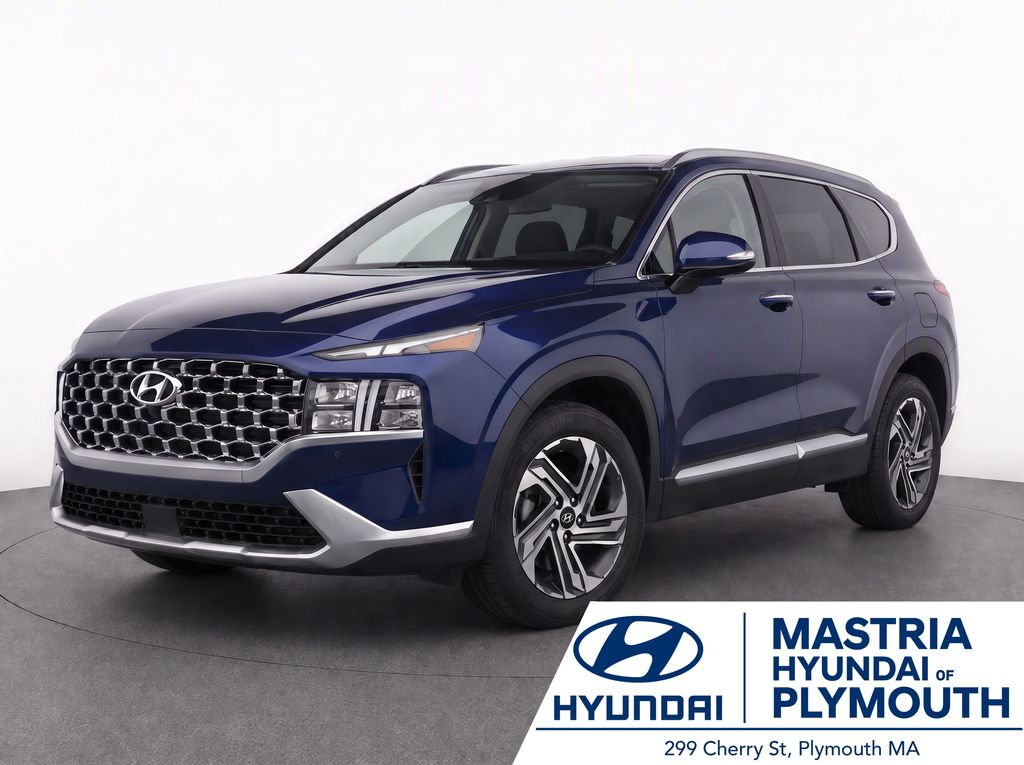 Stormy Blue 2023 Hyundai Santa Fe SUV / Crossover All-Wheel Drive 8-Speed Automatic
