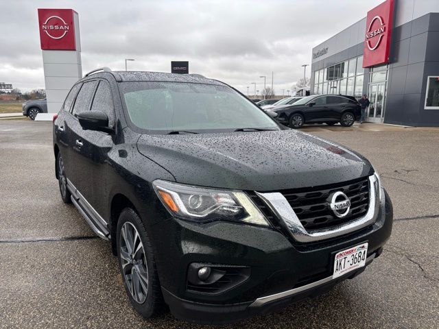 Midnight Pine Metallic 2019 Nissan Pathfinder Platinum 4WD SUV / Crossover Four-Wheel Drive Continuously Variable Transmission