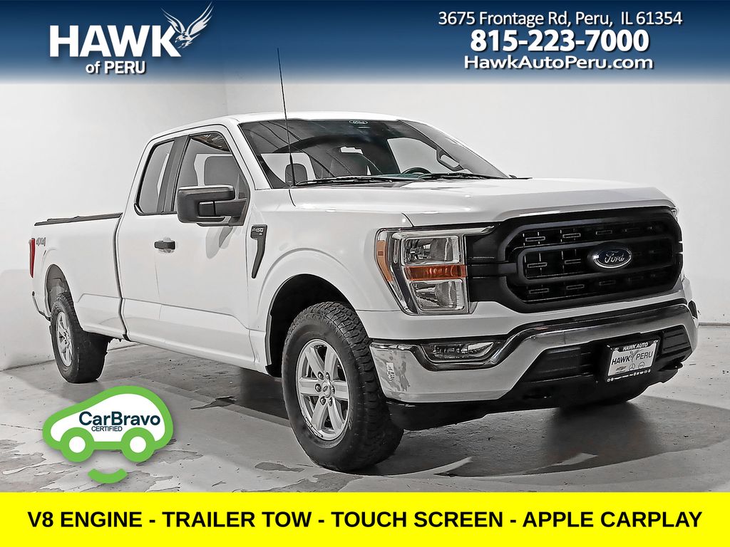 Oxford White 2021 Ford F-150 Pickup Truck Four-Wheel Drive Automatic