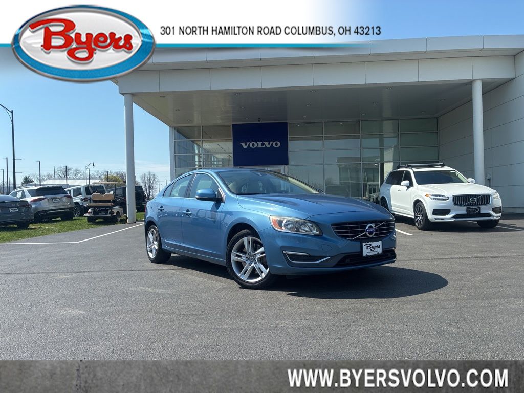 Power Blue Metallic 2015 Volvo S60 2015.5 T5 Premier AWD Sedan All-Wheel Drive 6-Speed Automatic